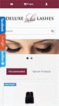 Mobile Screenshot of deluxe-lashes.com